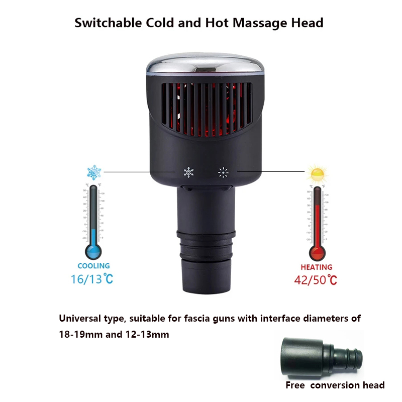 Massage Gun - Новая термофасная Массажная головка 19 мм