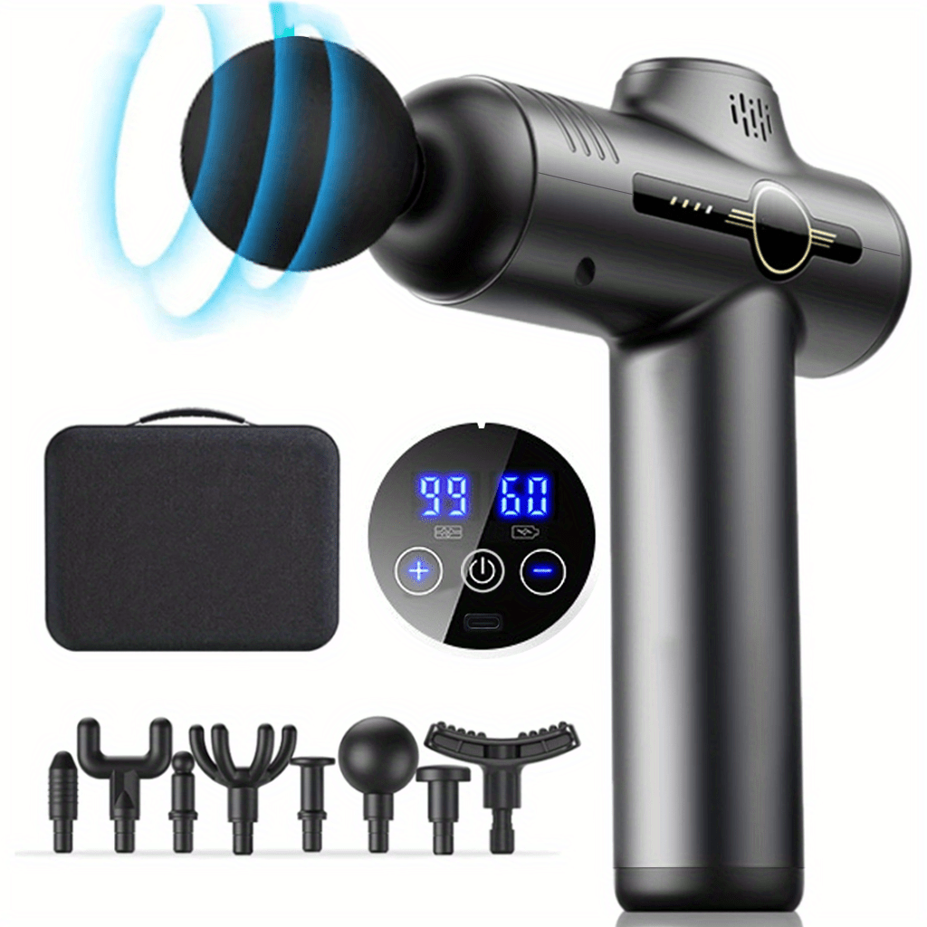 Massage Gun - 99-уровневый массажный пистолет, фасция, глубокая расслабление