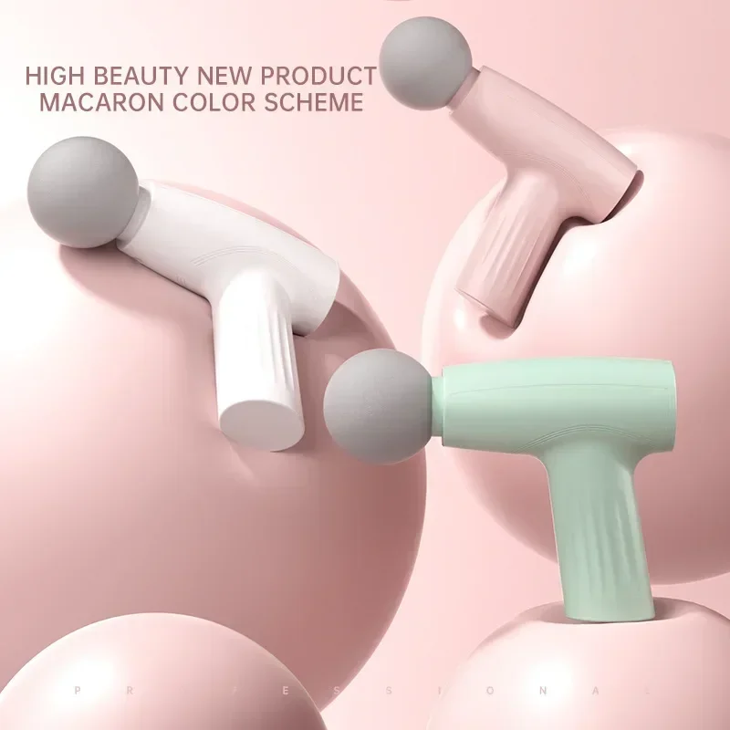 Мини-розовый массажный пистоле – обзор и цена Massage Gun