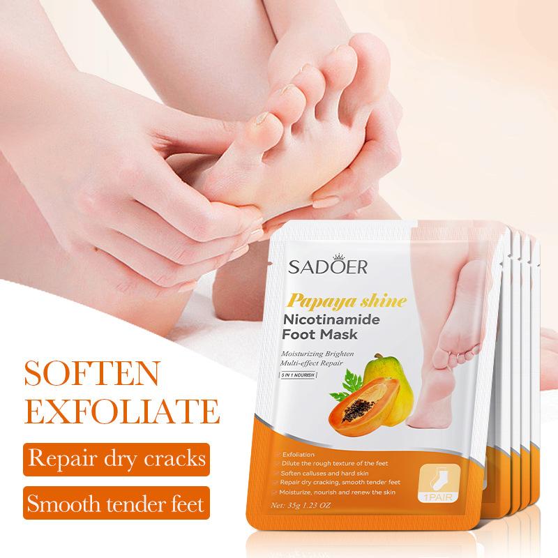 1 пара масок для ног SADOER с  – обзор и цена Foot Spa